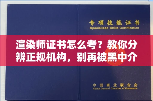 全国渲染师证书怎么考？教你分辨正规机构，别再被黑中介坑了